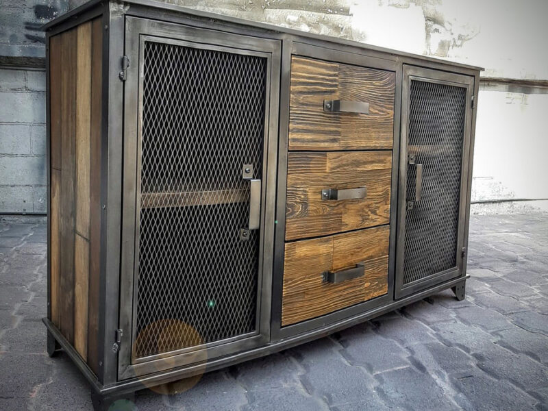 Metal & Wood Floor Unit