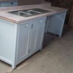 Sink Unit with Pull out Dirt Bin Draw