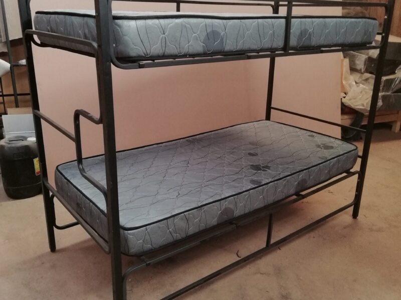 Lattice Economy  Steel bunk bed   910/910 with High Density 150 mm mattress