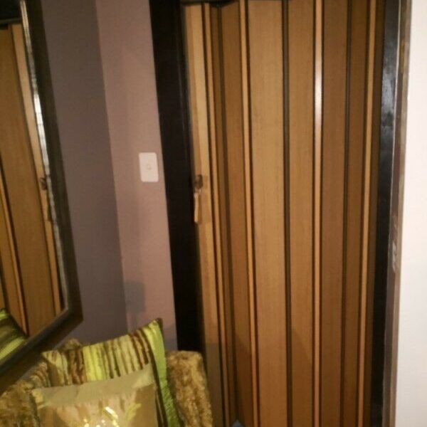 Folding Door Wood For Bathroom/Bedroom